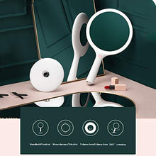 Makeup mirror Specchio per Il Trucco con Lampada Specchio Specchio HD Specchio per Il Trucco dimmerabile Base ad Assorbimento Magnetico Specchio per Il Trucco Indietro 5 Volte Lente di ingrandimento