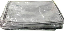 XHCP Telo di Tela Cerata Telo di plastica Trasparente con Occhielli Copertura per Piscina Impermeabile Pianta Protettiva, Trasparente, Multi Dimensioni, Personalizzabile (Dimensioni: 1,4x1,9 m)