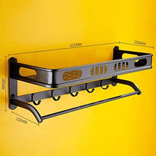 NHLBD Mensola da Bagno, mensola portaoggetti - Doccia scaffali e Ripiani Doccia scaffali e Ripiani a Parete Bagagli rastrelliere for Alberghi partizione Bagno