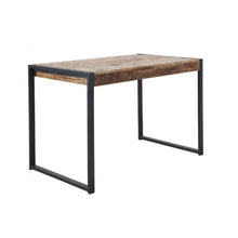 Tavolo alto 140 cm mango massiccio e metallo Mangoway
