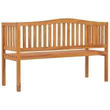 E E-NICES Panchina da Giardino 150 cm in Legno Massello di Teak