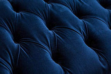 JVmoebel - Sgabello di lusso Chesterfield, seduta in tessuto relax, divano