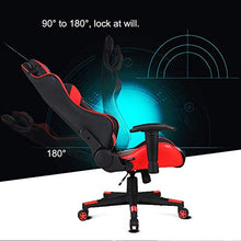SXFYWYM Home Office Seggiovia Parte Girevole Internet Cafe di Videogame Computer Desk Sedia per Comfort