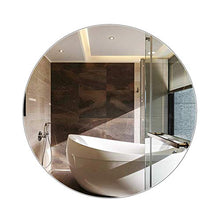IG Specchio da Bagno - Parete Appeso a Specchio da Bagno Rotondo - Specchio per Vanità da Bagno - Specchio da Bagno Sospeso,70 Cm.