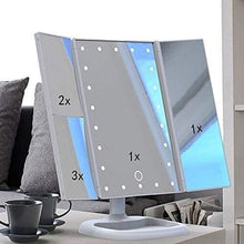 Specchio per il trucco del touch screen del touch screen del touch screen dello specchio di ingrandimento 3x 3x 3x, 22 specchio di vanità con le luci