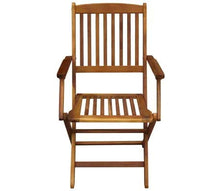 Cikonielf Set da Pranzo Pieghevole da 7 Pezzi in Legno massello di Acacia