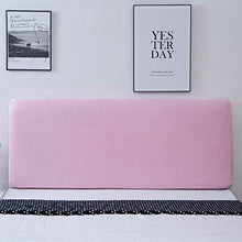 Komoso - Testiera per letto singolo, in pelle, colore: Rosa