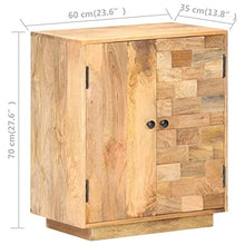 vidaXL Credenza 60x35x70 cm in Legno Massello di Mango