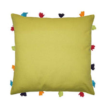 Palm Cushion Cover with Colorful Tassels (5 PCS 14 x 14â)