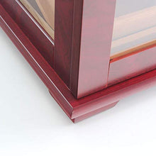 Accessori del sigaro Cigar Humidor - High-end in legno Cigar Humidor Cedar 3 Vassoi di visualizzazione foderato di dialogo ciga Desktop Gabinetto vetro temperato portasigari W igrometro mantenerlo fre