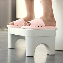 WZDTNL Sgabello per WC Squat portatile, sgabello pieghevole per bambini, poggiapiedi in plastica per anziani, per la casa dei bambini
