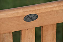 CLP – Panca da giardino in legno teak Jackson V2 in legno teak massiccio, resistente agli agenti atmosferici, 5 dimensioni, 2 posti / 3 posti