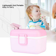 SALUTUYA Scatola portaoggetti, sicura e Non tossica, la Scatola per Alimenti complementare per Neonati può Essere utilizzata nel Frigorifero e nel microonde,(Pink)