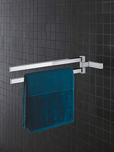 Grohe GRO-40768000 40768000-Toallero Selection Cube, Nero, Large