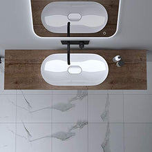 Mai & Mai Mensola Portalavabo 50cmx80cm, Mensola per Lavabi d'Appoggio Mensolone Sospeso per Lavabo