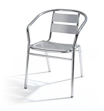 VERDELOOK Alumine Sedia da Giardino in Alluminio, 54x59x74 cm, per arredo Esterni
