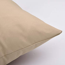 Pannow - Set di 2 federe per cuscino impermeabile per esterni, per interni, esterni, divano, in rattan, 50,8 x 50,8 cm, solo federa