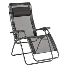 Lafuma LFM2035 Sedia a Sdraio, Nero, Standard