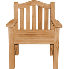 Poltrona da giardino XXL in legno massiccio Catania extra forte