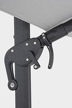 Bizzotto Ombrellone Braccio Ines 3x4 Ant-Grigio Chiaro T cod.0795606