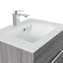 Mobile de bagno Vitro rovere grigio