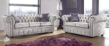 JVmoebel Chesterfield, set da divano da 3 + 2 posti, classico barocco Rokoko, in pelle - Arredi Casa