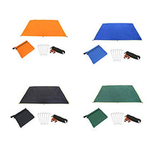 Warooma - Tenda impermeabile e leggera, 1,5 m x 2,2 m, per campeggio, zaino in spalla, picnic