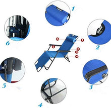 FAGavin. Lettino Multifunzionale Letto Pieghevole Piegante Esterna Reclining Beach Sun Patio Chaise Lounge Chair Pool Lounger Prato