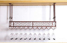 PWZ Pratica Semplicità Domestica Metal Wallmounted Pratica Semplicità Domestica, Portabottiglie Calice, Portaoggetti Regolabile da PareteBronzo,