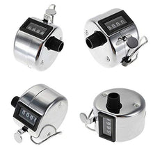 Lecimo Digit Tally Counter Tenuto in Mano Clicker Chrome Palm Conteggio Persone Club Nice Use