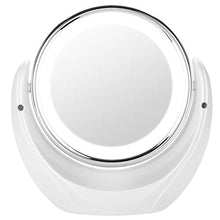 Specchio da trucco, LED HD 5X Magnifier 360 gradi girevole doppio specchio trucco Vanity specchio