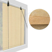 XJJUN Tende A Rullo, Impermeabili E Permeabili alla Luce, Schermo per La Privacy, Raffreddamento E Isolamento Termico, Veranda, Gazebo, Ponte, Gazebo, Terrazza, Cortile