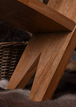 Cassa Sedia in legno duro – Vichinga Sedia – Medioevo – LARP – Trapper Sedia