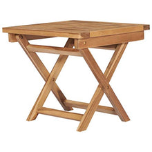 FAMIROSA Set Salotto da Giardino 3 pz Pieghevole in Massello di Teak