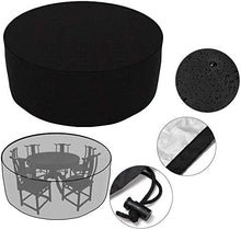 N / A mobili di Copertura Home, Impermeabile Antivento mobili da Giardino UV, coperture Patio Tavolo utilizzato per la Pesante Oxford mobili Panno Rattan,140x80cm,Nero