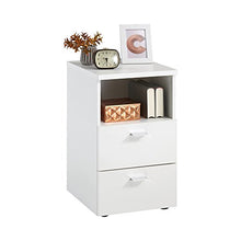 FMD Möbel Colima 1, Legno, Bianco, 35.0x40.0x61.5 cm