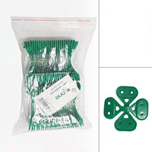 100 pezzi CLIPS BOTTONI GANCI PER FISSAGGIO RETE TELO OMBREGGIANTE, XONE