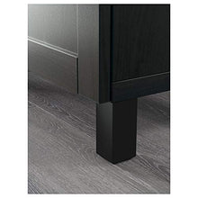 BESTÅ combinazione di cassetti 180x40x48 cm Hanviken nero-marrone