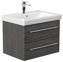 Mobile bagno con lavabo Villeroy & Boch Subway 2.0 65cm antracite venato