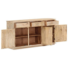 vidaXL Credenza 150x40x80 cm Legno Massello di Mango