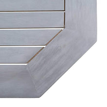 SKM Tavolo da Balcone Pieghevole 90x50x74 cm in Massello di Acacia