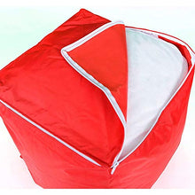 LiveDeco - Pouf Cube BiG52 - Rosso
