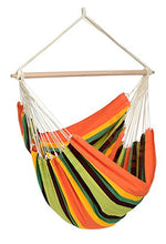 Amazonas Hammock Lava Poltrona Sospesa Brasil Gigante Esmeralda, Arancione, 140x140x200 cm