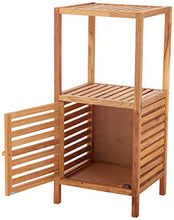 WENKO Scaffale Norway, Legno Noce, 39.5 x 86 x 35.5 cm, Noce