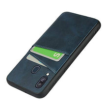 Custodia in poliuretano per Samsung Galaxy A40, colore: blu