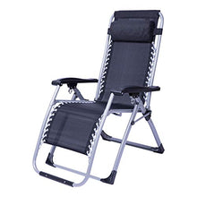 LIYANJJ Lettino Prendisole Patio Pieghevole Sedia reclinabile Poggiatesta Regolabile Staccabile Che Supporta 130 kg