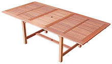 Paniate Design Tavolo Allungabile Ate Casa Kingston 110 x 180/230 in Legno Tropicale PEFC