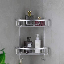 LYM &ripiano di stoccaggio Bagno Scaffale, Angolo Scaffale, Scaffale, Storage Rack-2 Strati Scaffale di Finitura
