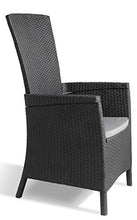 Keter Allibert Poltrona Regolabile Vermont, Grigio, 223870