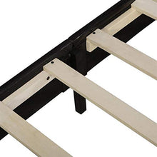 L.W.S Mobili per Camera da Letto Supporto per Letti a Doppia Piattaforma Imbottita in Ecopelle in Ecopelle